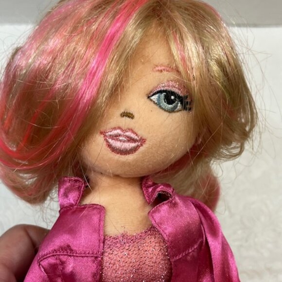 Pretty Patti TY GIRLZ Doll Bendable Pink Clothes 13" Long - Picture 7 of 10